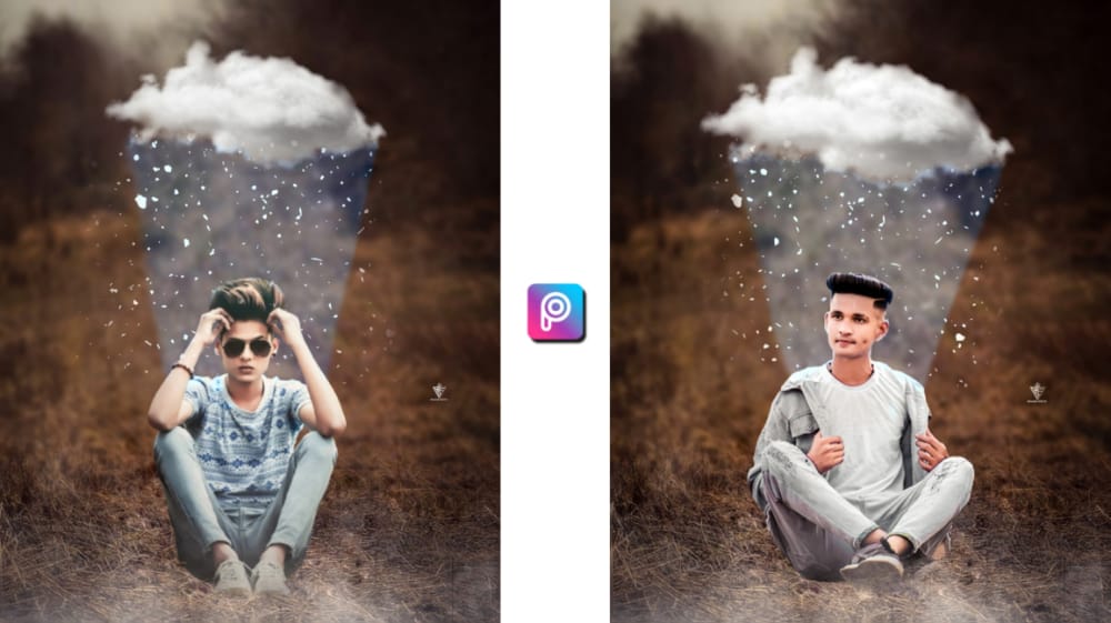 Summer Cool Cloud Photo Editing