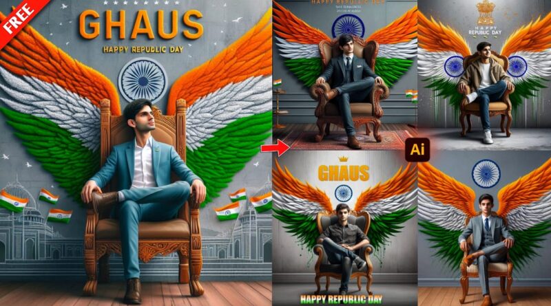 Ai Republic Day Photo Editing