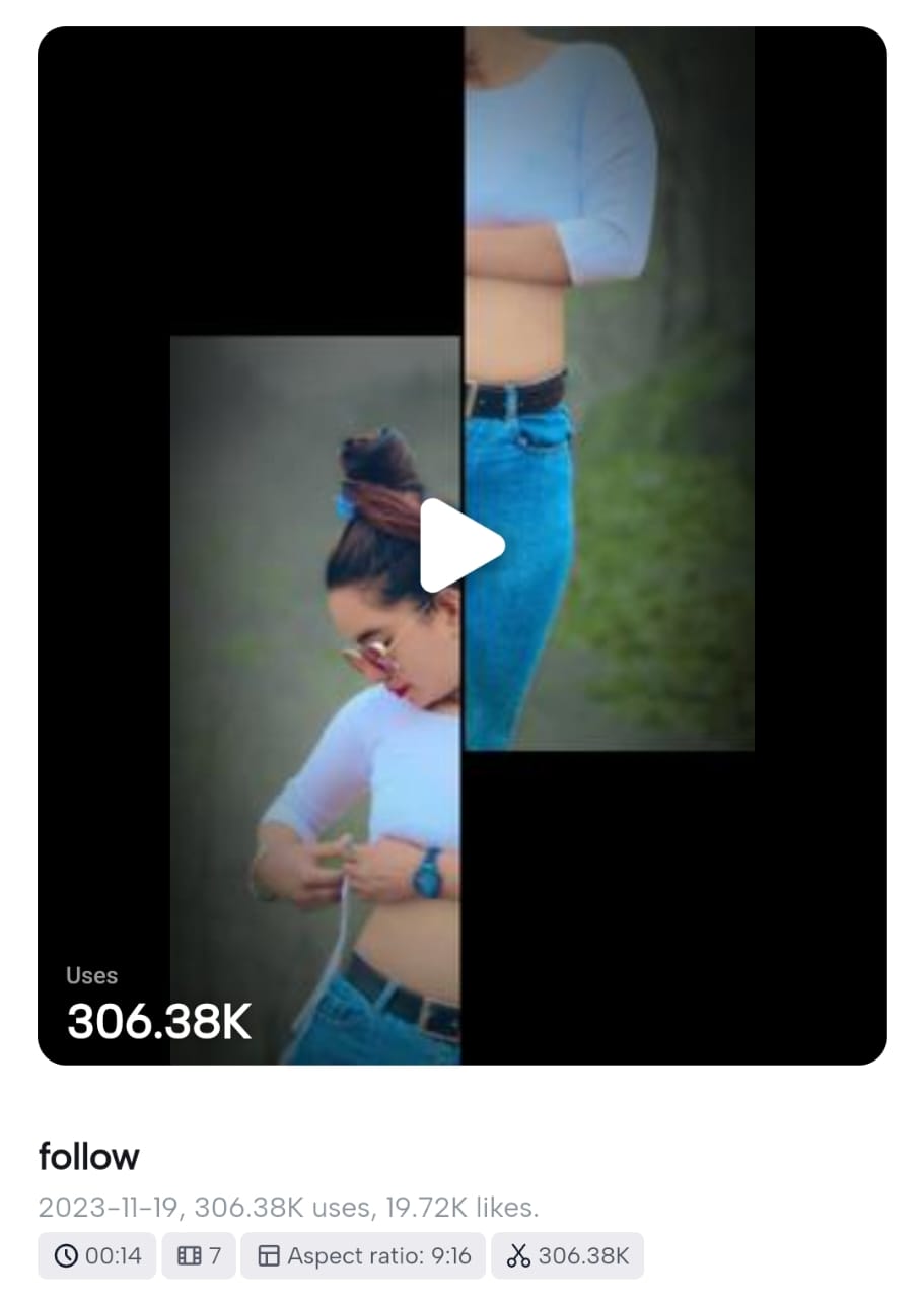Instagram Trending Reels Capcut Template Ghaus Editz