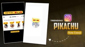 Instagram Pikachu Note | How To Add Viral Pikachu Note on Instagram ...