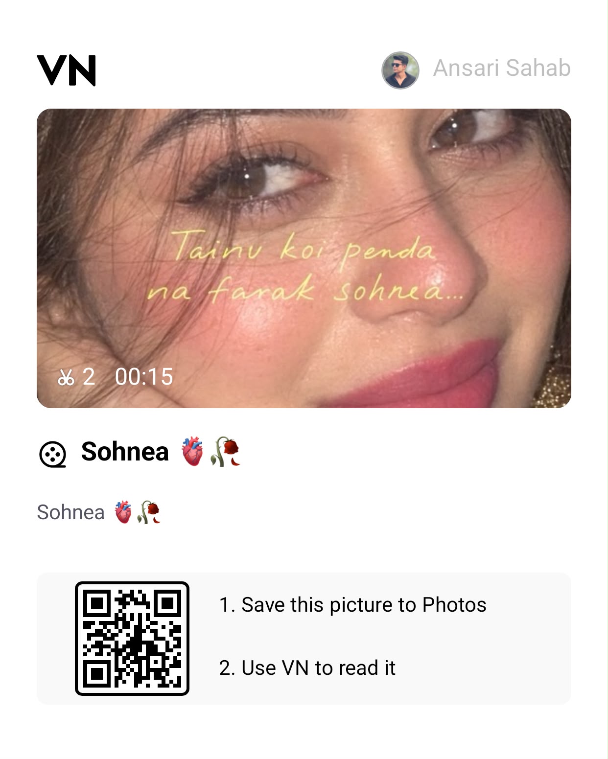 VN Template QR Code