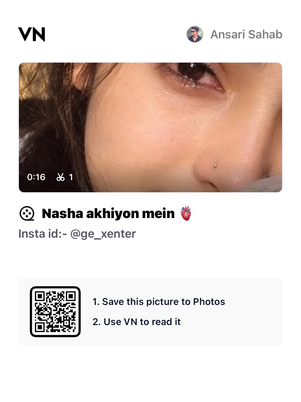 VN Template QR Code