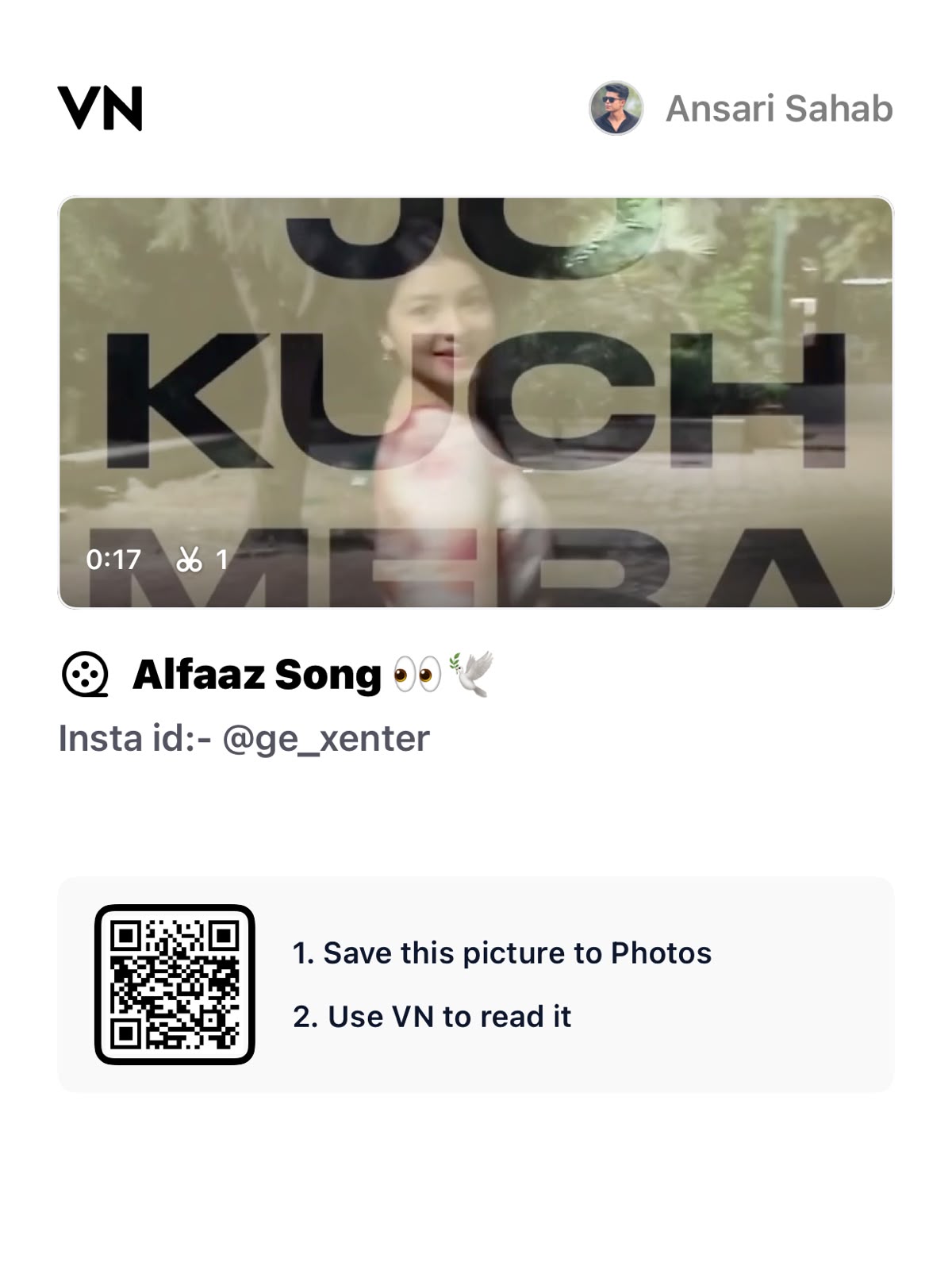 VN Template QR Code