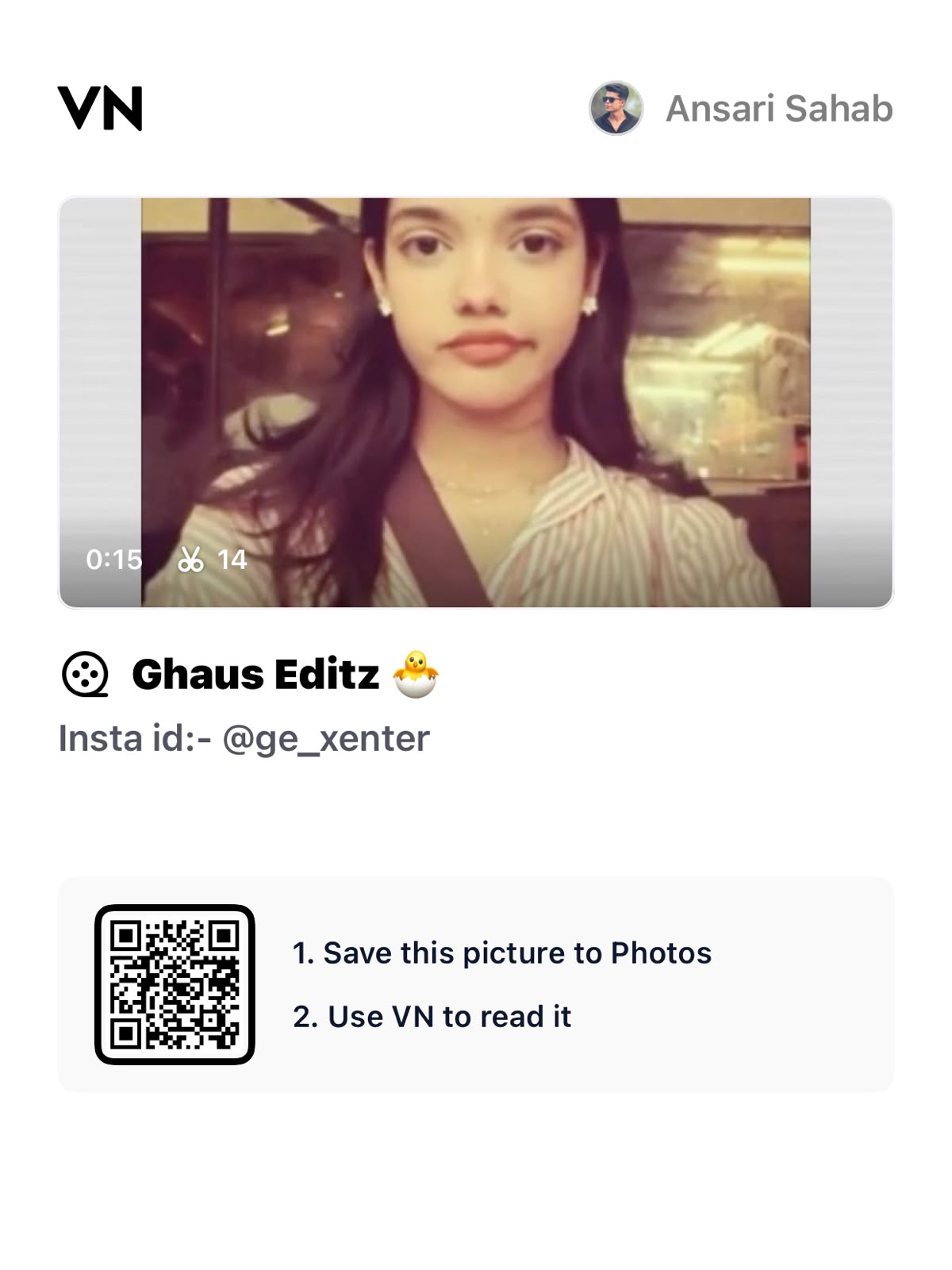 VN Template QR Code